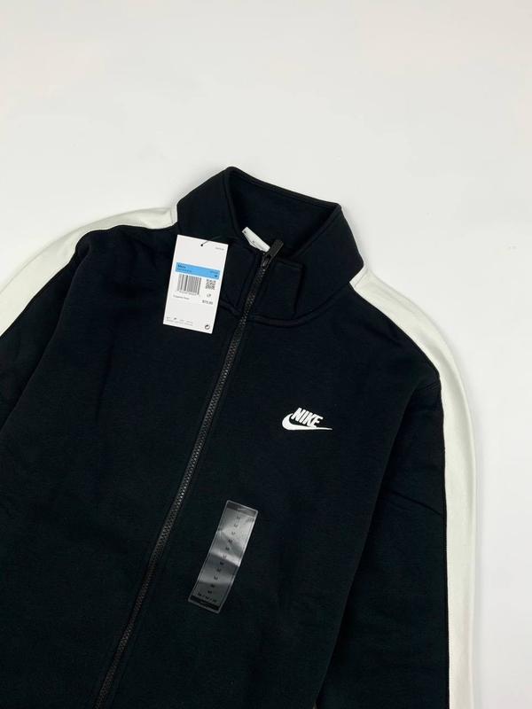 Бомбер nike sportswear club brushed (m) оригінал/ олімпійка найк — цена ...