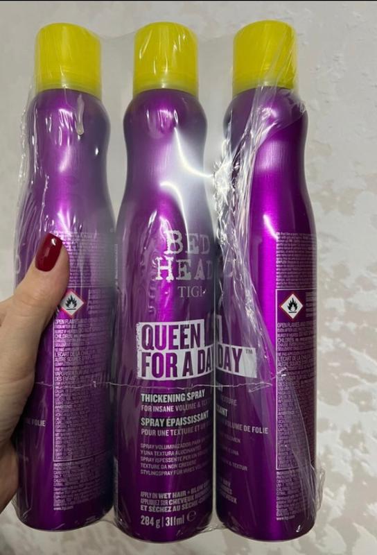 Спрей для додаткового об'єднання об'єму волосся tigi bed head superstar ...