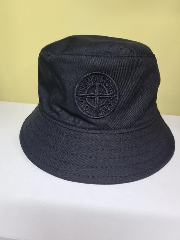 Мужская панама stone island, чёрная панама, панамка, панама, панама с ...