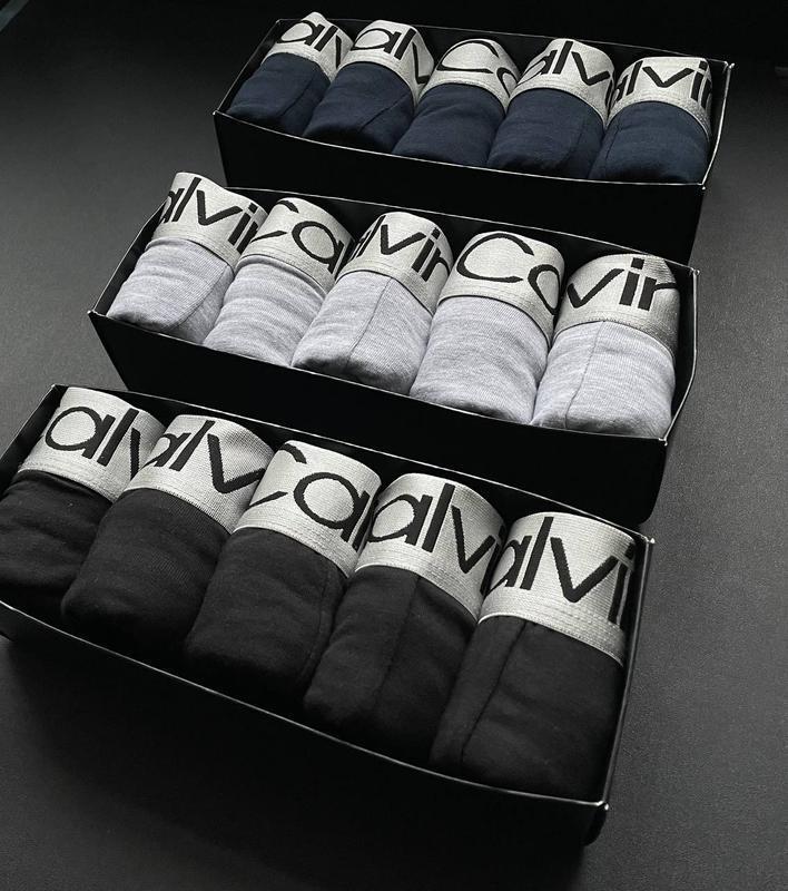 Набор трусы боксерки calvin klein — цена 799 грн в каталоге Трусы ...