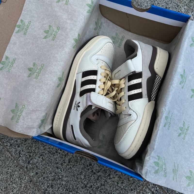 Adidas forum жіночі круті кросівочки беж крем адідас мокко деми весна ...