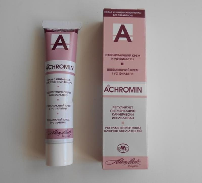 Ахромин крем отбеливающий купить. Achromin отбеливающий крем. Крем ахромин от пигментных пятен. Ахромин крем для лица отбеливающий 45мл. Ахромин крем отбеливающий для лица с UV защ.