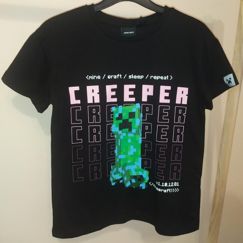 Футболка майнкрафт кріпер minecraft creeper — ціна 224 грн у каталозі ...