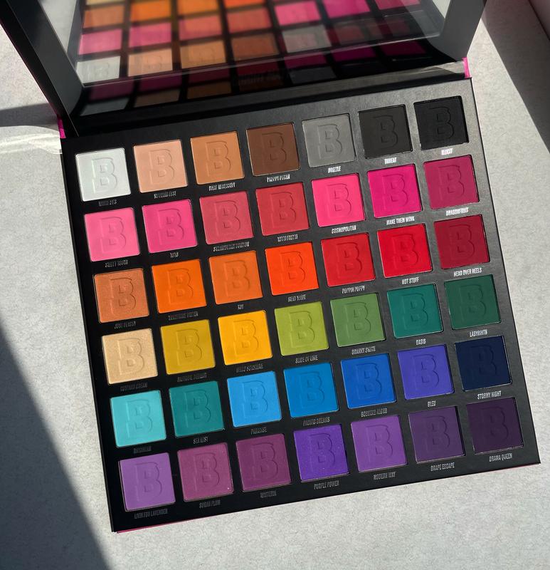 цветная палитра by bay beauty bright matte 42 color palette, — цена ...