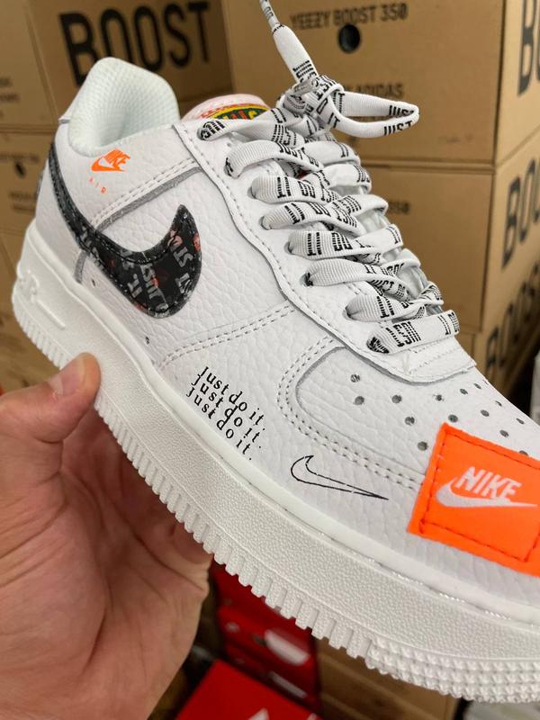 nike air force 1 white just do it