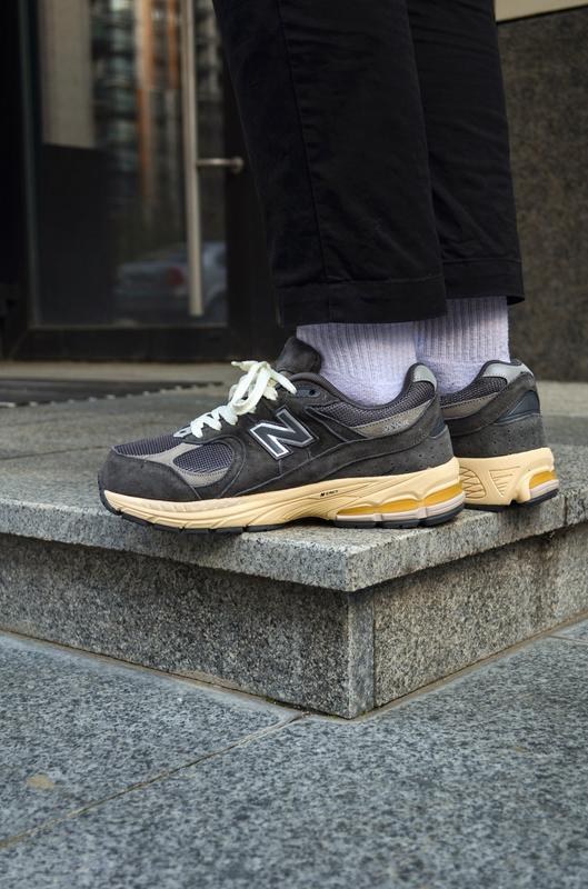 Кроссовки мужские new balance 2002r dark grey нью беланс 2002р дарк ...