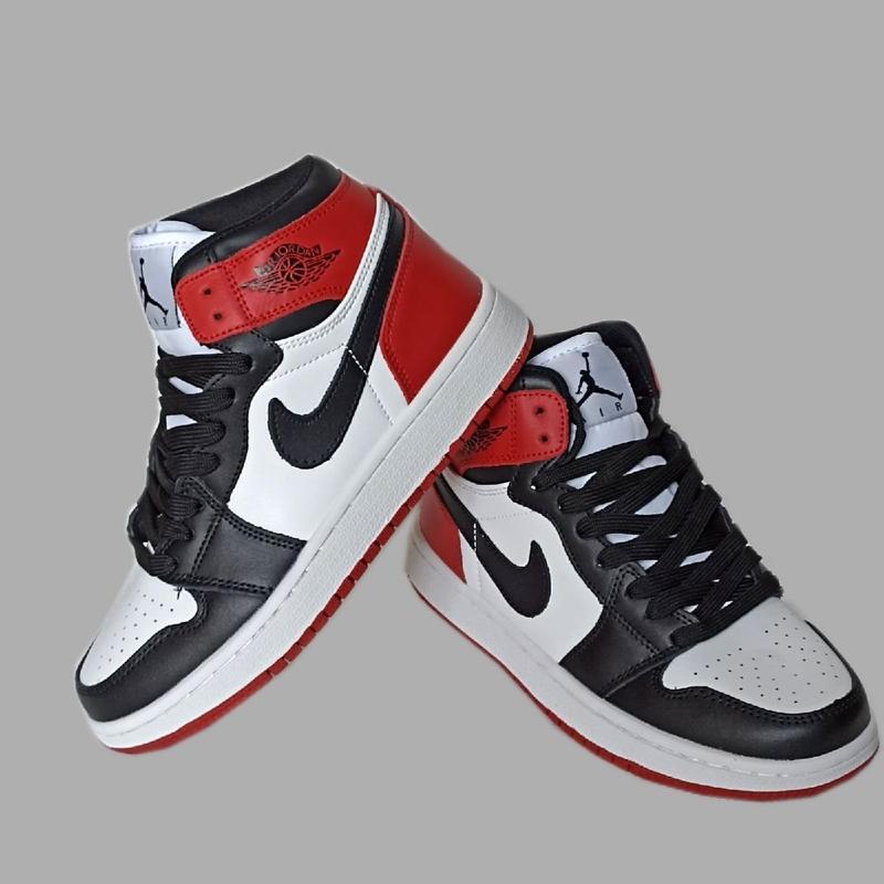 Кроссовки подростковые nike air jordan 1 . найк джордан 1. высокие ...
