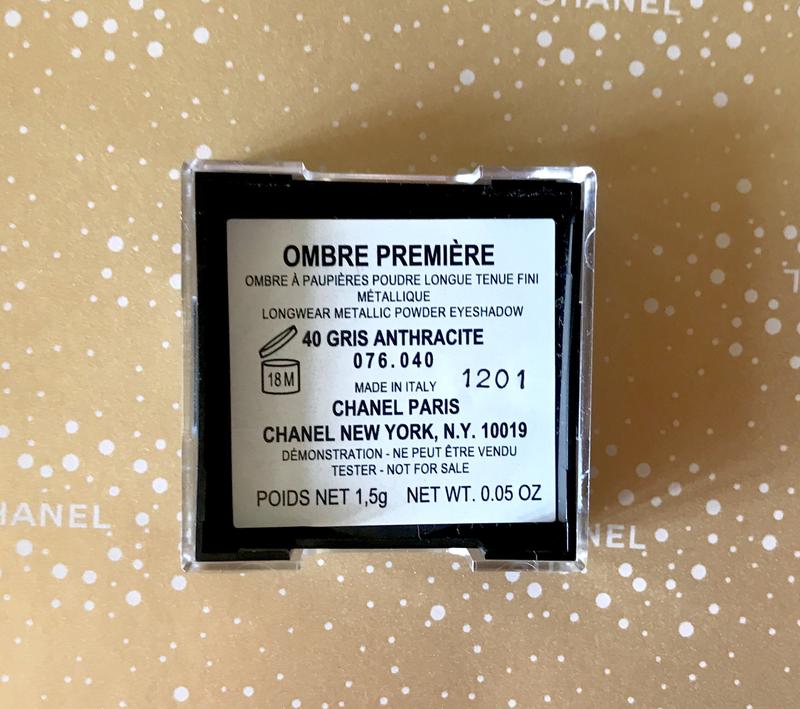 Chanel пудрові тіні ombre premiere 40 gris anthracite тестер — ціна 260 грн  у каталозі Тіні для повік ✓ Купити товари для краси і здоров'я за доступною  ціною на Шафі