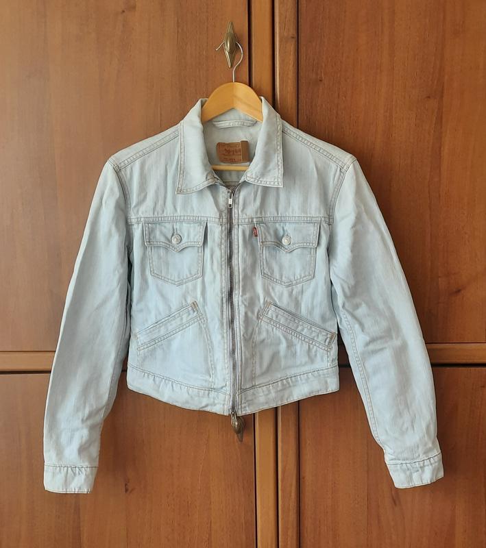 Вінтажна жіноча джинсова куртка levi's | levis vintage — ціна 1500 грн ...