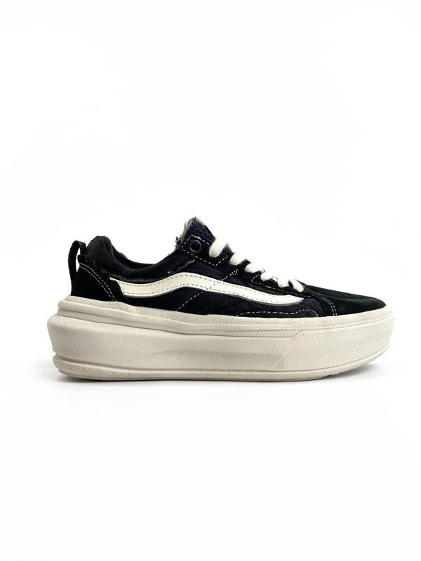 Женские кеды vans old skool overt black white vn0a4bvl1kp — цена 2289 ...