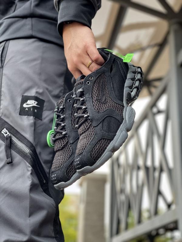 Стильные мужскте кроссовки на лето nike xstussy x air zoom spiridon