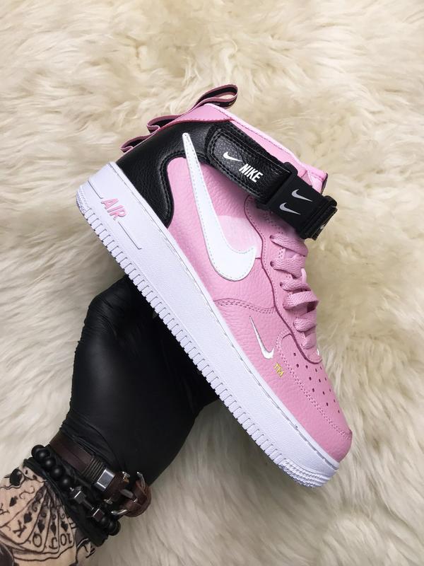 Nike air force 1 high rosa hot sale