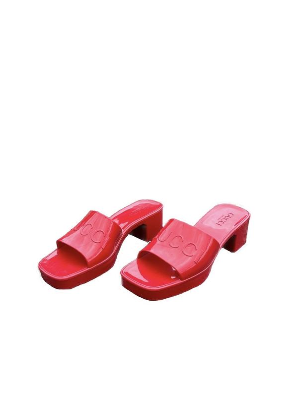 Gucci jelly deals wedges