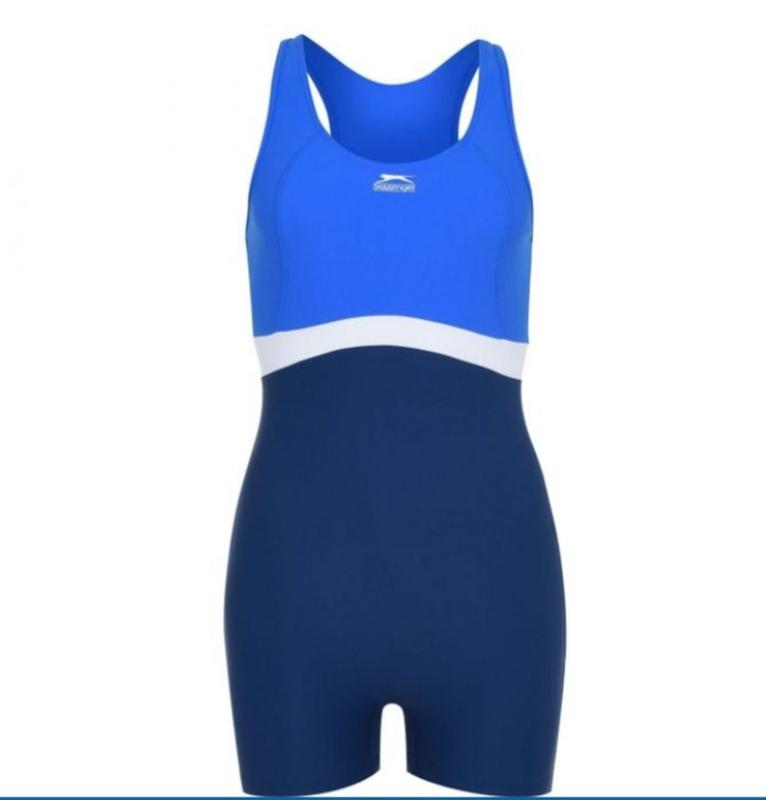 Фирменный слитный спортивный купальник для бассейна и пляжа slazenger ...