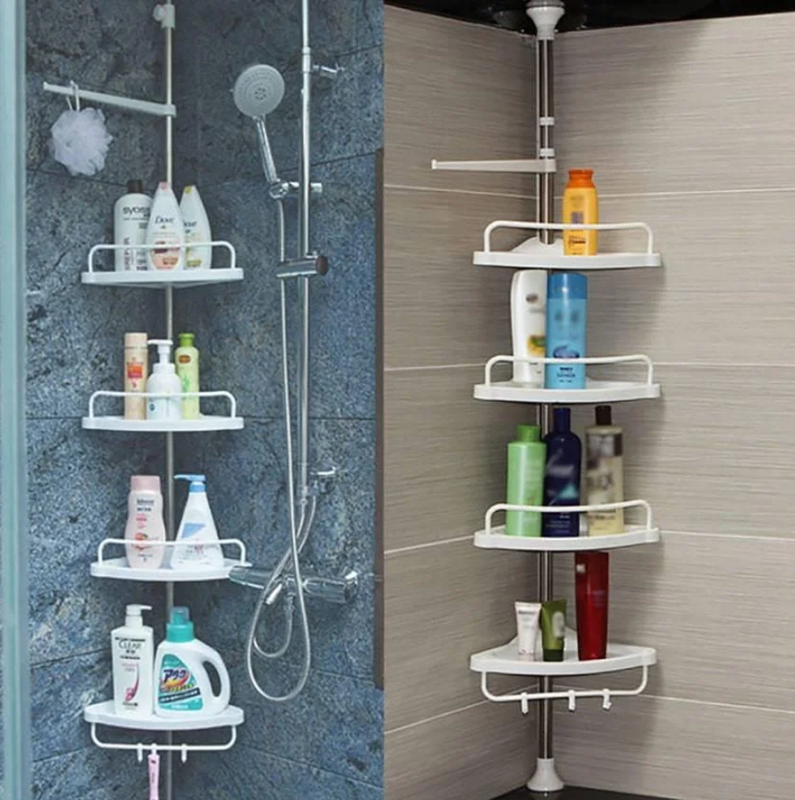 Угловая полка для ванной комнаты multi corner shelf стойка стелаж ...