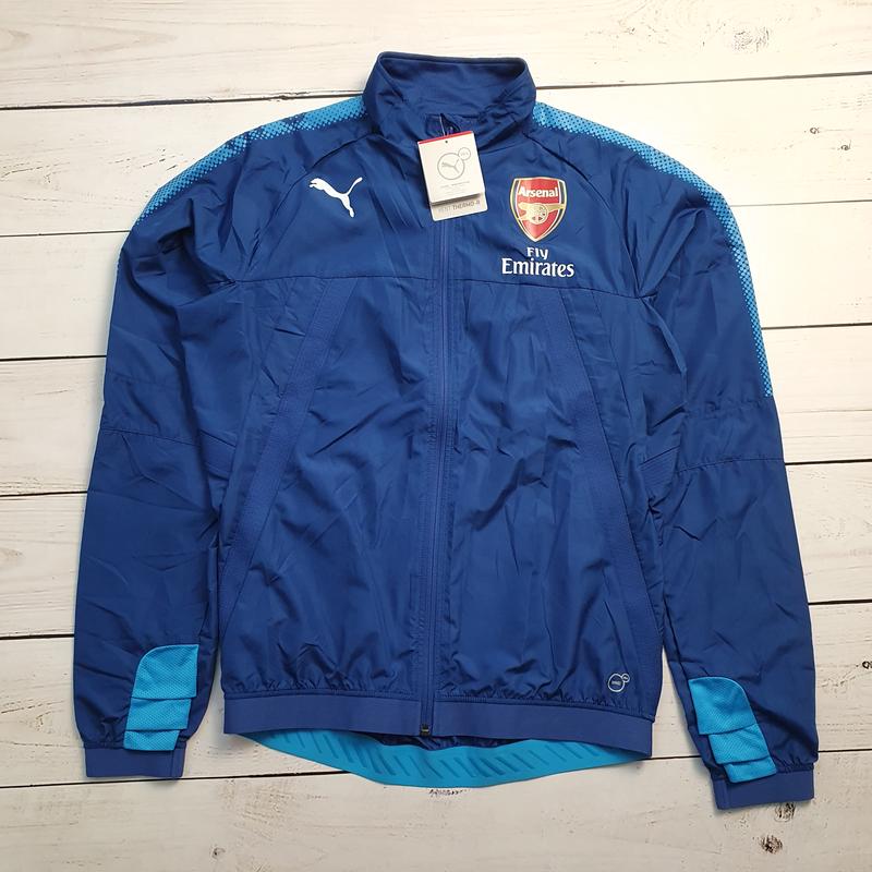 Мужская легкая спортивная ветровка дождевик puma arsenal windcell ...