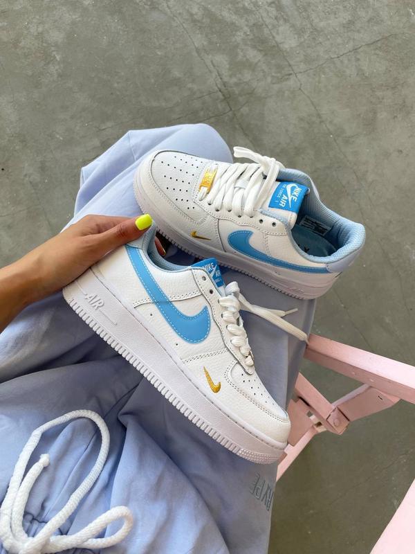 Nike air force 1 blue nike sign hotsell