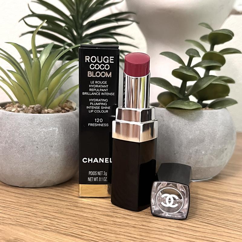 CHANEL ROUGE COCO BLOOM ~ Hydrating and Plumping Lipstick. Intense