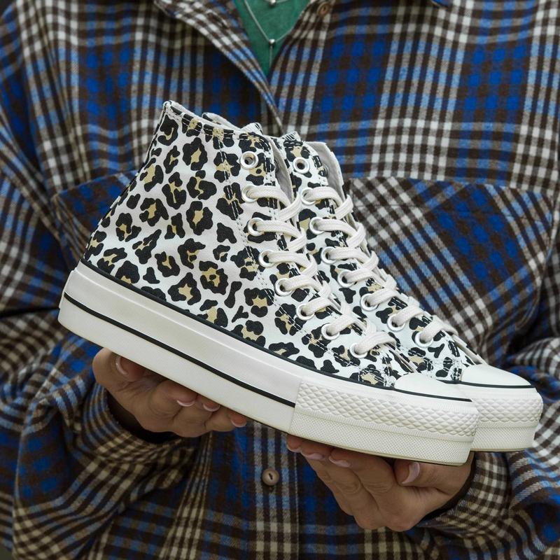Высокие кеды converse chuck taylor all star lift hi leopard — цена 2299 ...