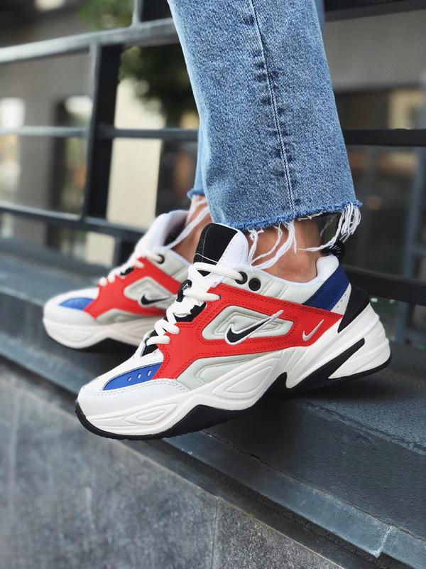m2k tekno white red blue