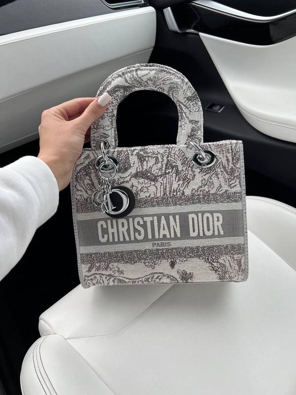 Dior lady silver discount