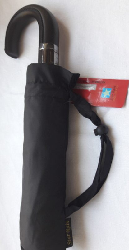 Зонт мужской, черный, классический, полуавтомат 1170об, цена - 350 грн, #27832493, купить по доступной цене | Украина - Шафа