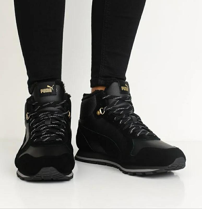 st runner mid fur puma