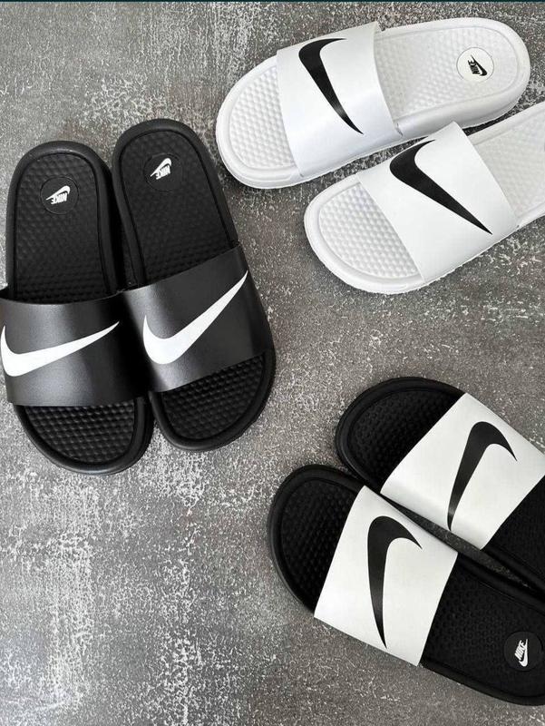 Стильні тапочки nike — цена 700 грн в каталоге Тапочки Купить мужские ...