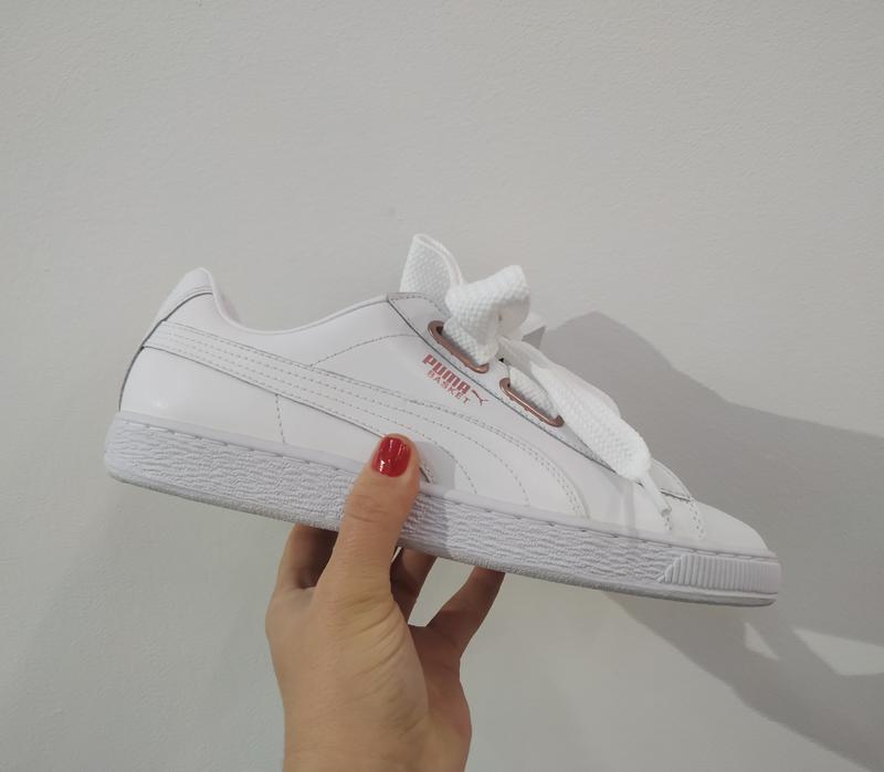 Puma heart leather sale