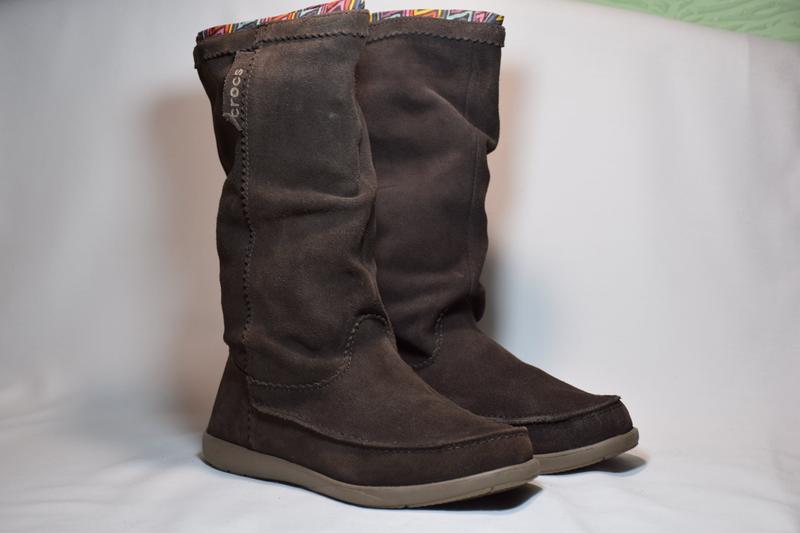 jibbitz crocs crocs adela suede . 36 27874554