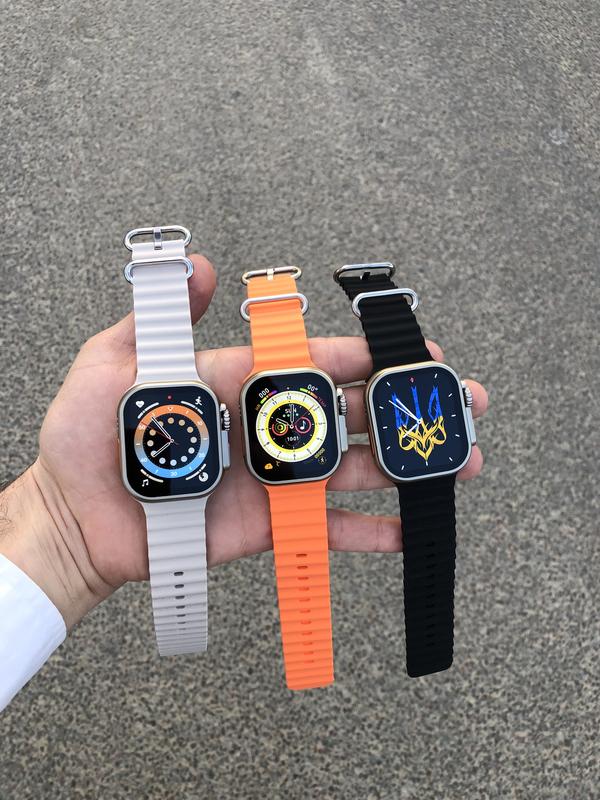 Smart watch ultra premium 49mm смарт годинник hw8 смарт часы ультра ...