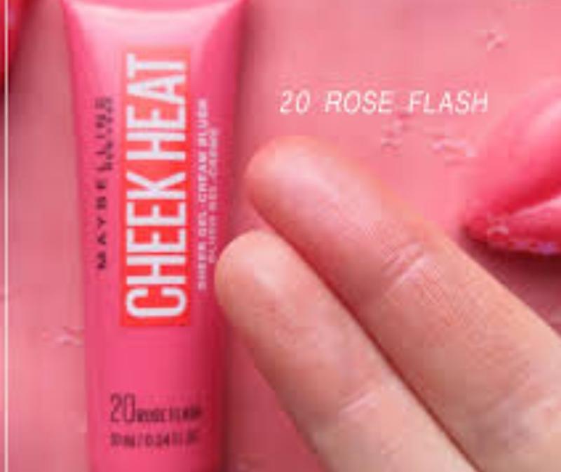 Maybelline cheek heat sheer gel cream blush рідкі кремові рум'яна ...