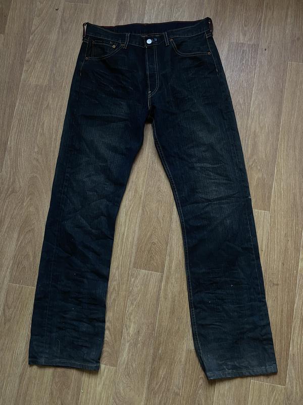 Широкие стильные джинсы levi’s — цена 479 грн в каталоге Джинсы Купить ...
