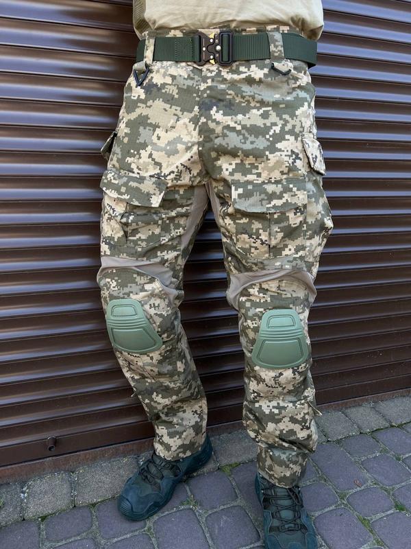 Брюки combat tactical с наколенниками пиксель зуда — цена 1950 грн в ...