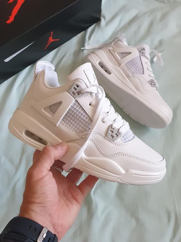 Кроссовки nike air jordan 4 white — купить в Украине | SHAFA