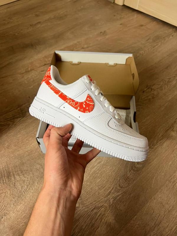 Кожаное беллие оригальненные кроссовки nike air force 1 белые мужские ...