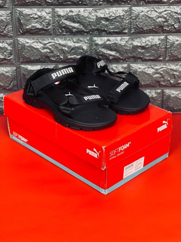 Сандалии / босоножки пума puma текстильные на липучках, универсальные ...