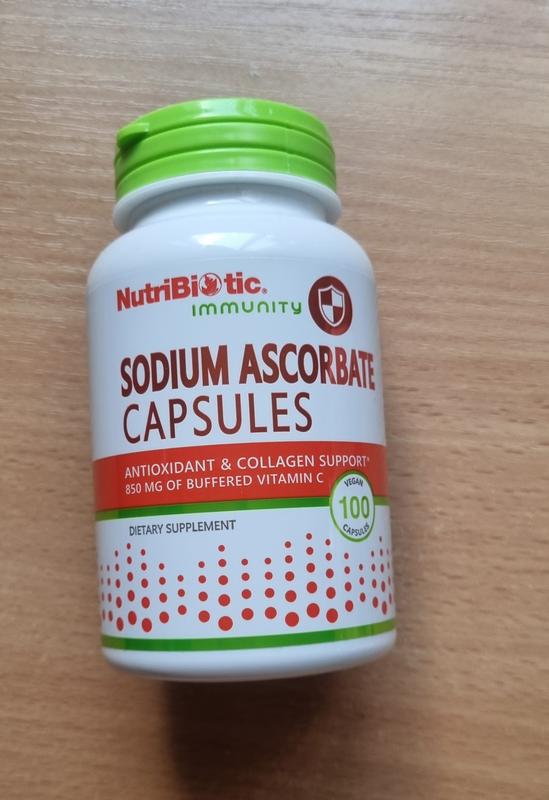 Nutribiotic, аскорбат натрия, 100 растительных капсул — цена 480 грн в ...