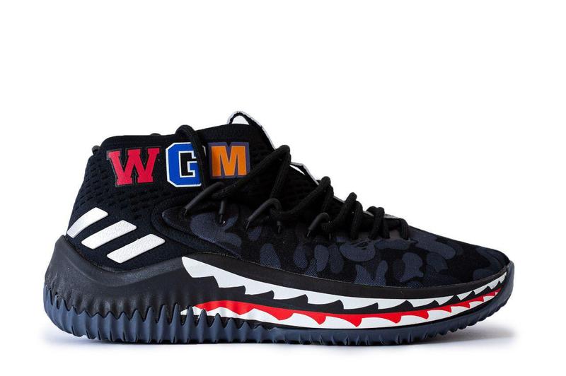 Dame 4 adidas on sale bape