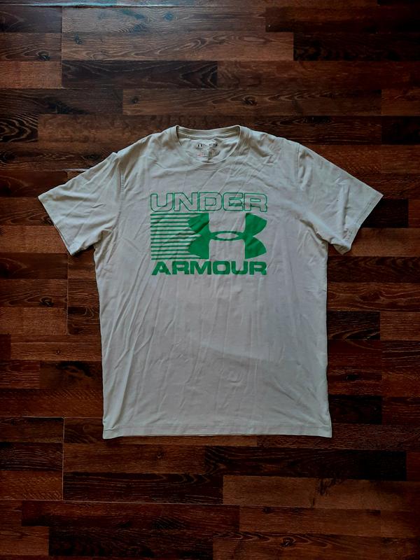Мужская футболка under armour с большим лого — цена 270 грн в каталоге ...