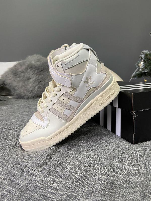 Adidas beige high tops outlet