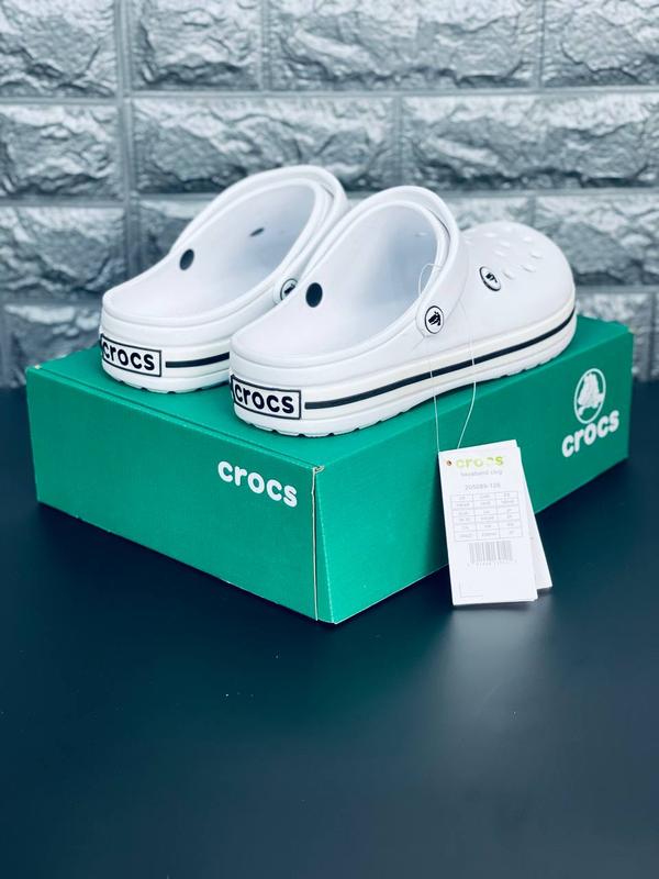 Шлепанцы крокс crocs мужские стильные универсальные шлепанцы crocband ...