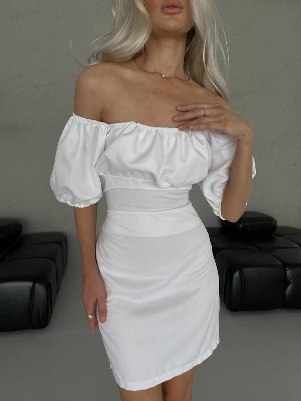 Платье женское короткое мини легкое летнее на лето повседневное ...