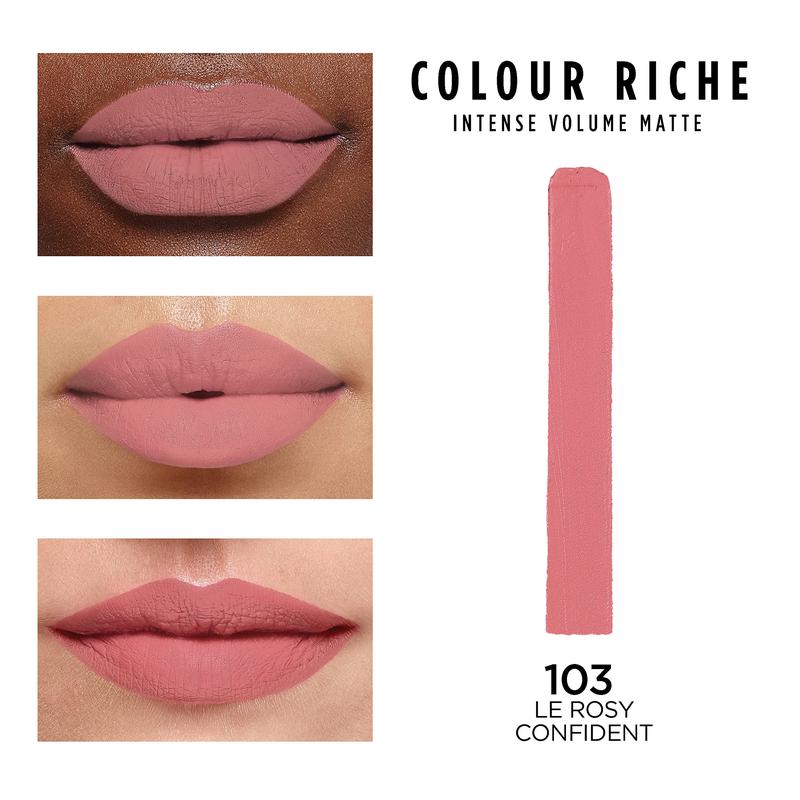 Матовая помада loreal paris colour riche voluminous matte lipstick 103 ...