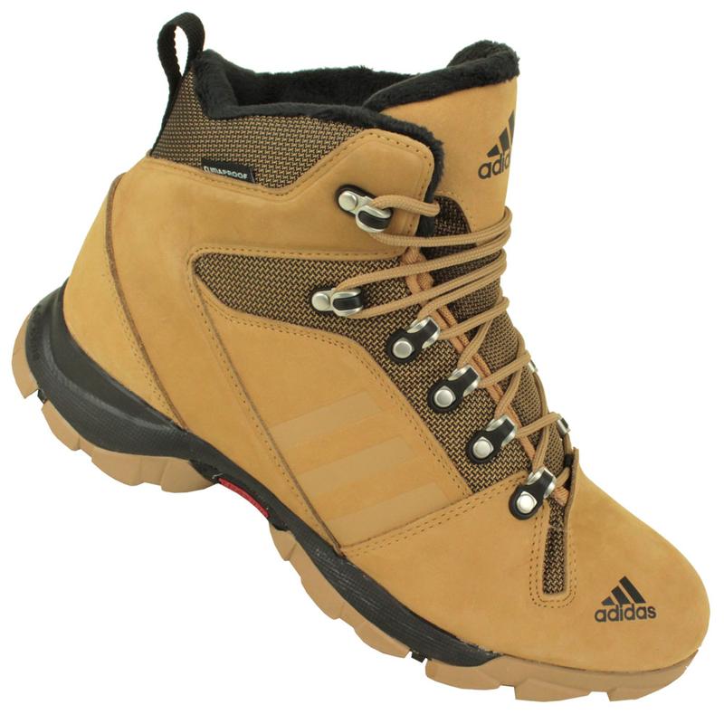 Net on Businessman adidas snowtrail climaproof boots traffic Bruise run out