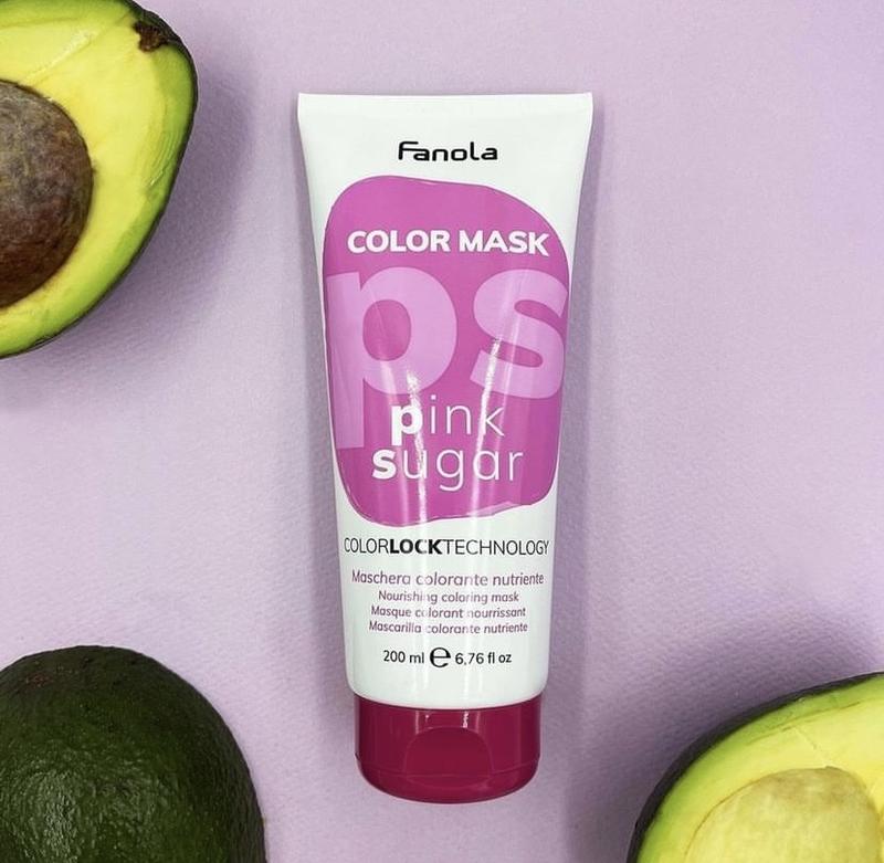 Питательная тонирующая маска для волос fanola color mask pink sugar ...