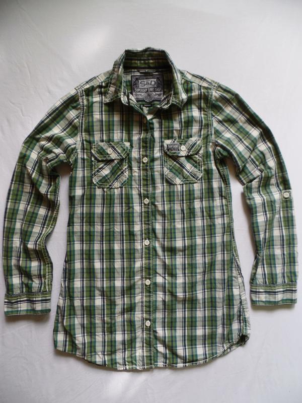 Рубашка superdry — цена 50 грн в каталоге Рубашки ✓ Купить мужские вещи по  доступной цене на Шафе | Украина #28403076
