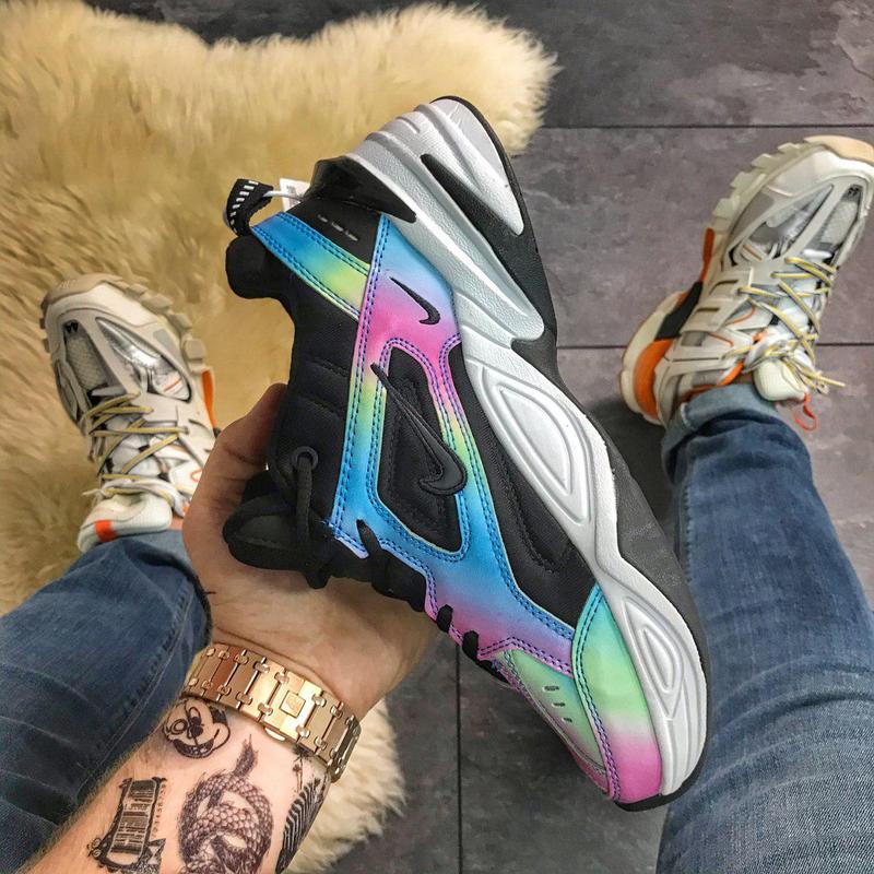 nike m2k tekno rainbow