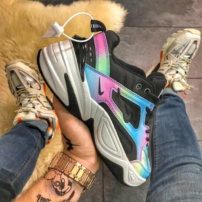 nike m2k tekno rainbow