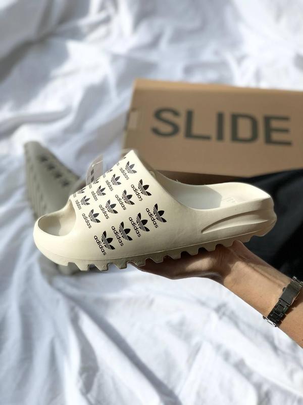 Шлепанцы adidas yeezy slide мужские,женские адидас изи слайды — цена ...